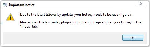 overlay hotkey needs to be reconfigured