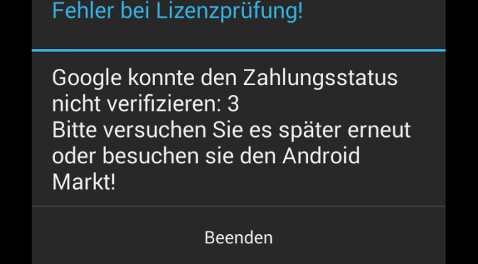 Teamspeak Android Fehler