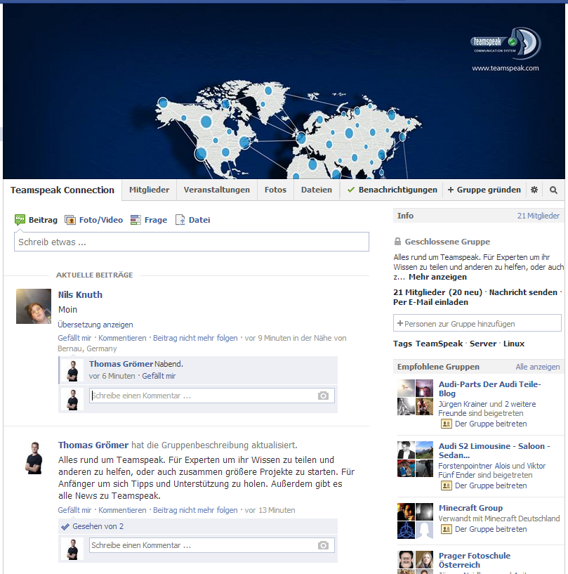 Facebook gruppe erwachsenendatierung