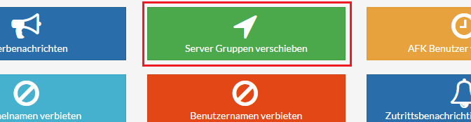 Teamspeak Servergruppen automatisch verschieben