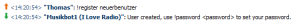 teamspeak musikbot benutzer register chat